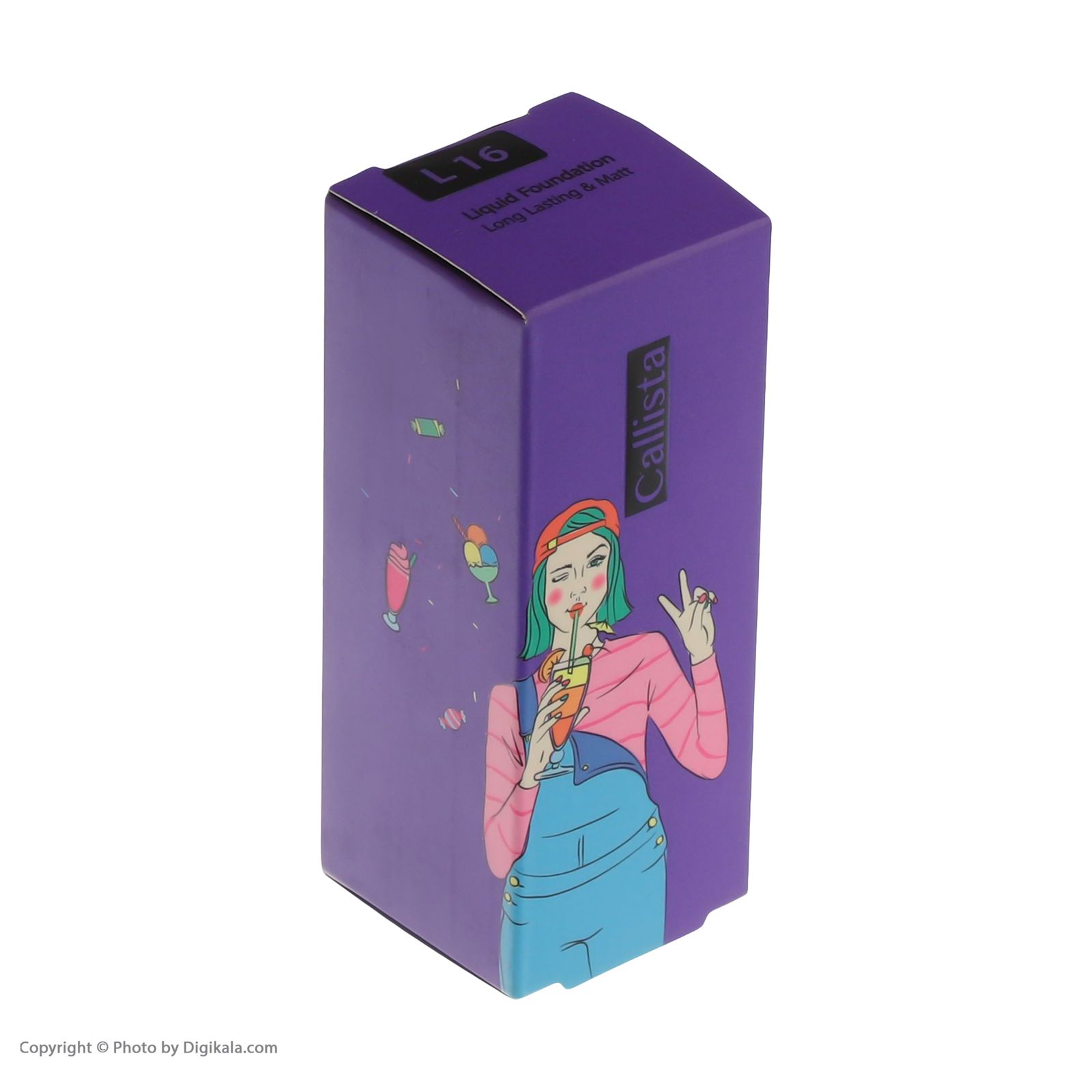 کرم پودر کالیستا مدل Comfort شماره L16 - - 5