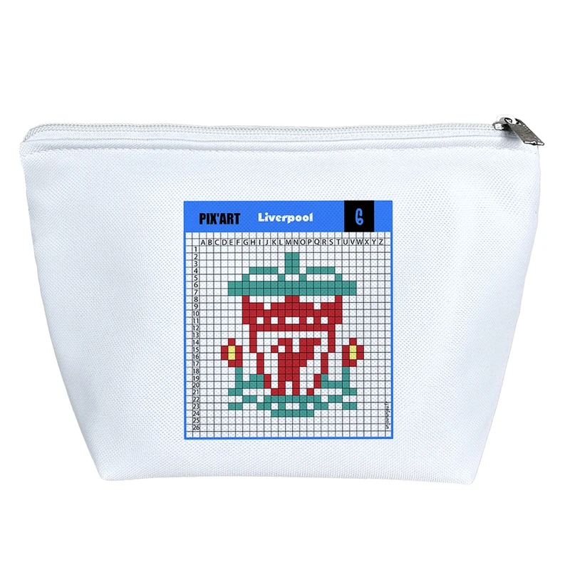 کیف لوازم آرایش دخترانه خندالو مدل تیم لیورپول کد 5614