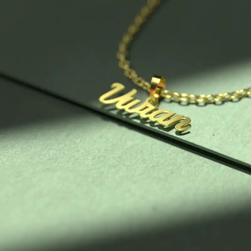 گردنبند طلا 18 عیار زنانه مدوپد مدل Vivian