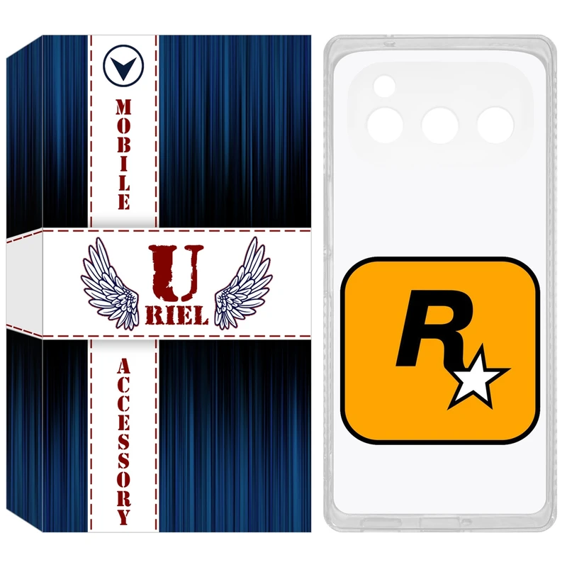 کاور یوریل مدل Clear کد 54 طرح راک استار مناسب برای گوشی موبایل داریا Bond