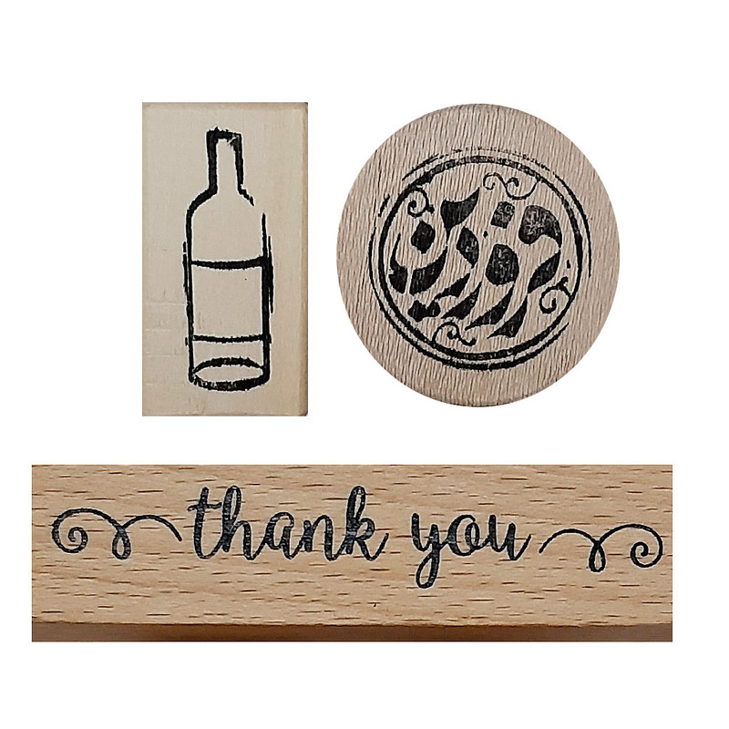 مهر مدل thank-bottle-farvardin مجموعه 3 عددی