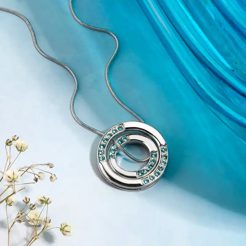 گردنبند زنانه کوبیک مدل QN-57808