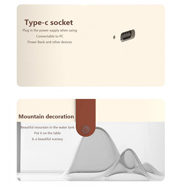 پنکه رومیزی مدل چراغدار کد Q7