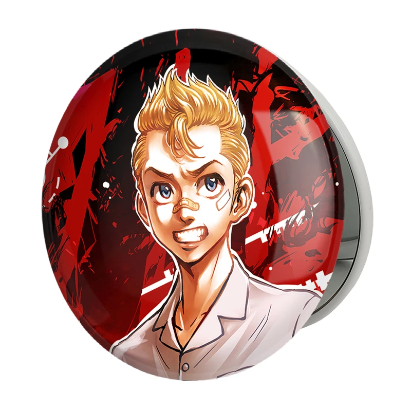 آینه جیبی خندالو طرح تاکه میتچی انیمه توکیو ریونجرز مدل تاشو کد 11134 