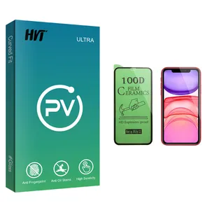 HVT PV glass Ceramics Screen Protector For Apple iPhone XR اپل