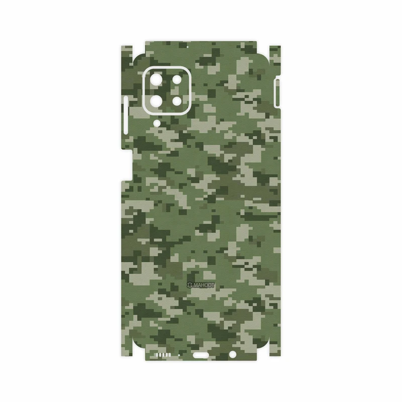برچسب پوششی ماهوت مدل Army-Green-Pixel-FullSkin مناسب برای گوشی موبایل سامسونگ Galaxy M62