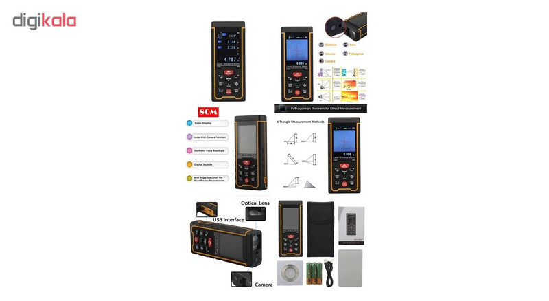 متر لیزری سندوی مدل SW-S80