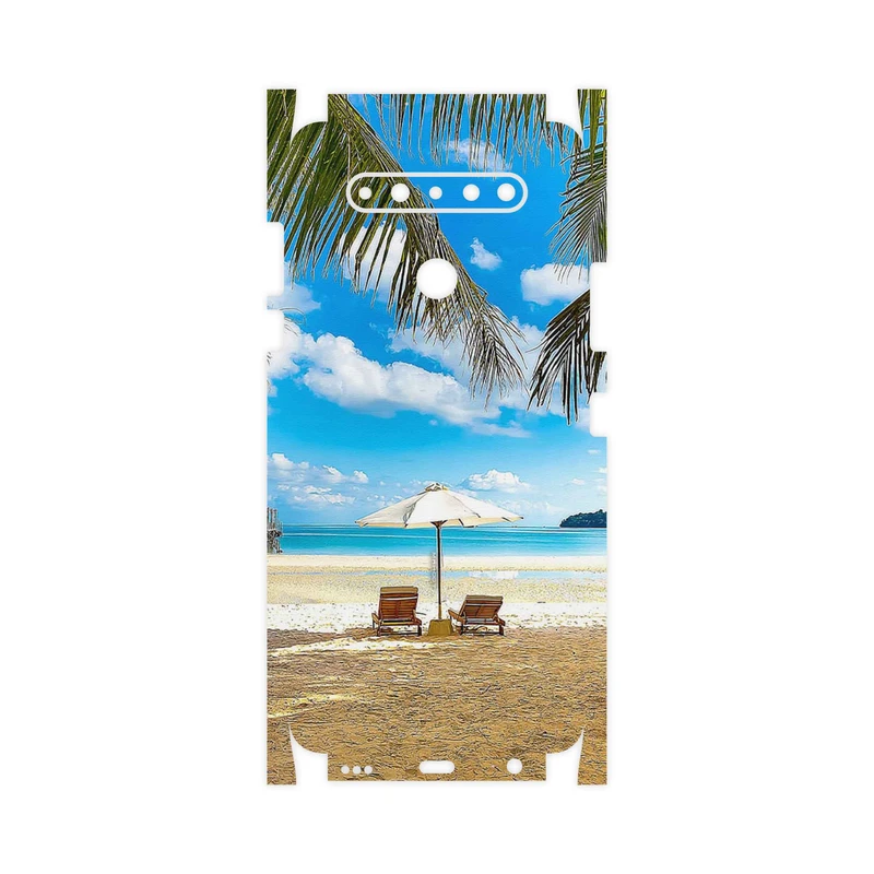 برچسب پوششی ماهوت مدل Beach-FullSkin مناسب برای گوشی موبایل ال جی K51s