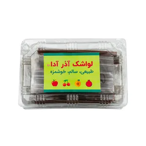 لواشک سیب زردآلو آذرآدا - بسته 10 عددی