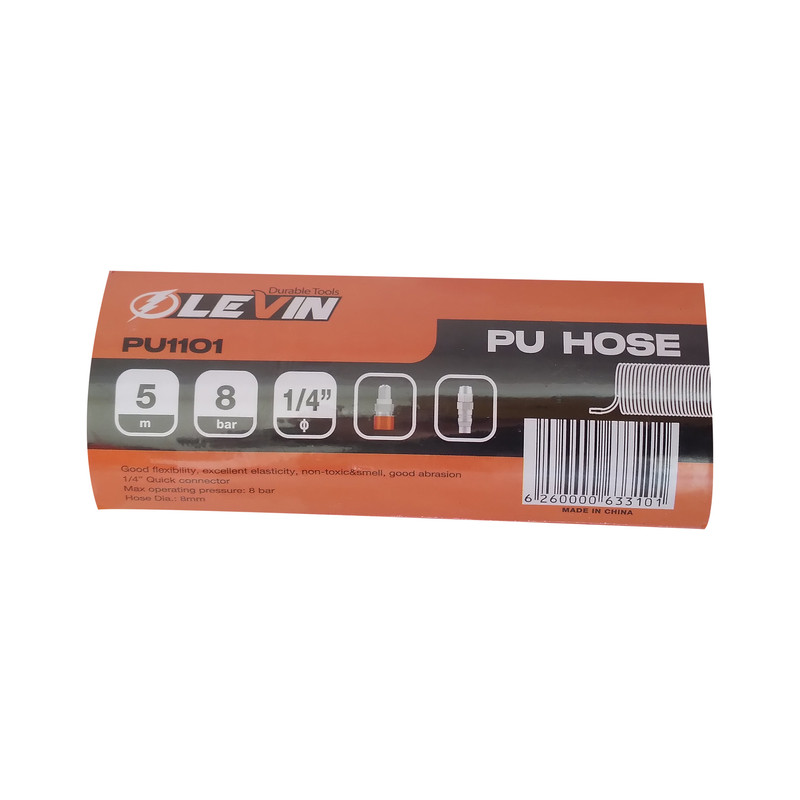 شلنگ فنری مدل PU1101 طول 5 متر شلنگ فنری مدل PU1101 طول 5 متر