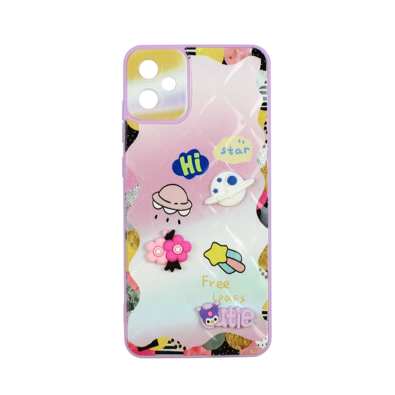 کاور مدل cute sticker مناسب برای گوشی موبایل سامسونگ Galaxy A05