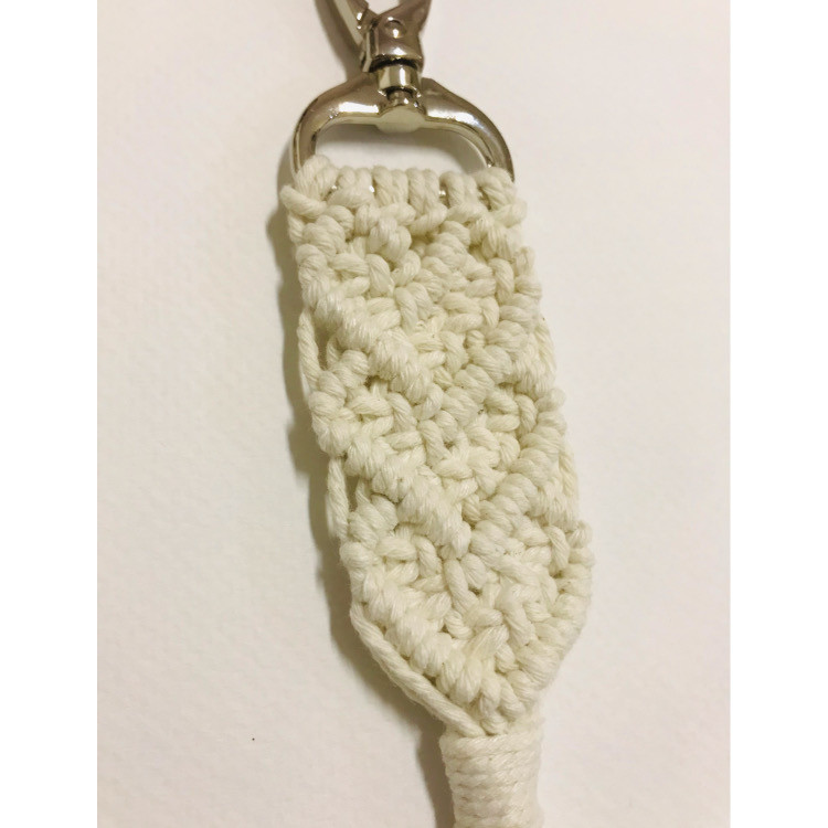 جاکلیدی دخترانه مدل مکرومه قلبی