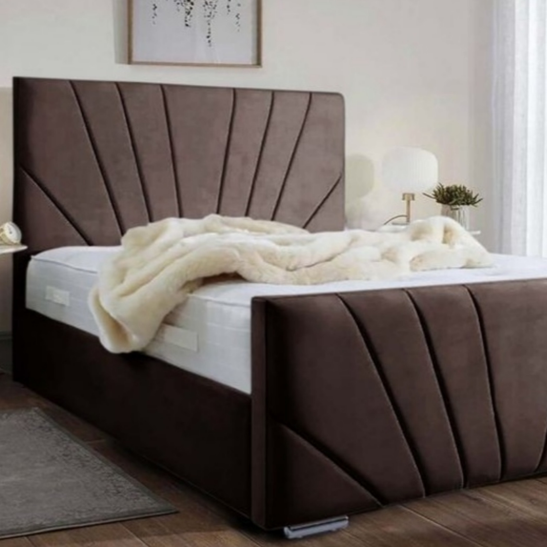 تخت خواب دو نفره مدل نایس سایز 160×200 سانتی متر