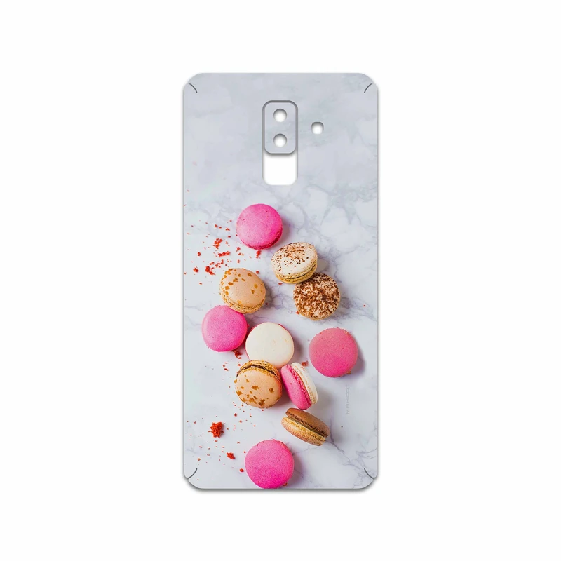 برچسب پوششی ماهوت مدل Macaron cookie مناسب برای گوشی موبایل سامسونگ Galaxy A6 Plus 2018
