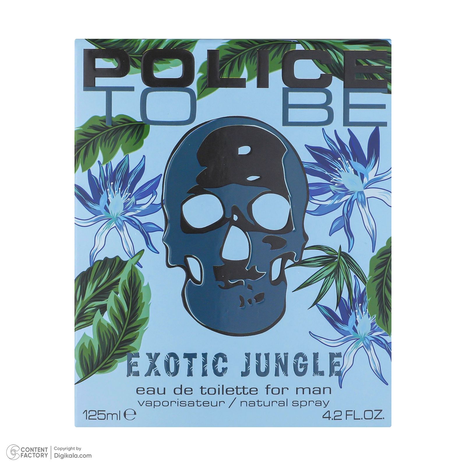 ادو تویلت مردانه پلیس مدل TO BE EXOTIC JUNGLE حجم 125 میلی لیتر -  - 8