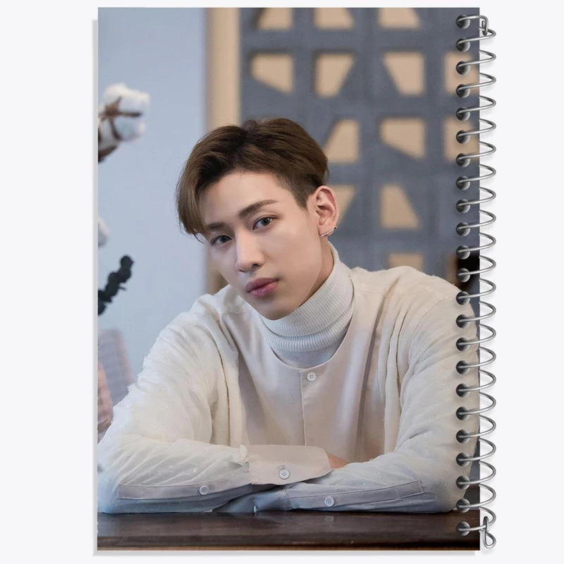 دفتر نت موسیقی 50 برگ خندالو مدل بم بم گروه گات سون GOT7 کد 11658