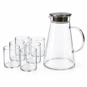 سرویس پارچ و لیوان 7 پارچه دایموندز مدل GPH-28/L7 