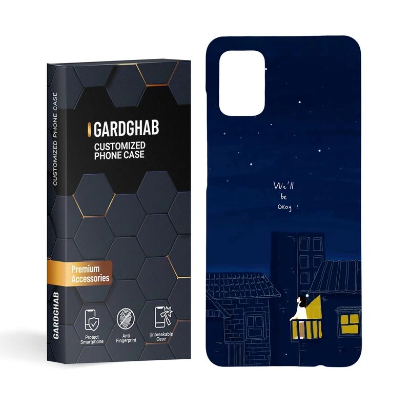   کاور گارد قاب مدل دخترانه مناسب برای گوشی موبایل سامسونگ galaxy a51