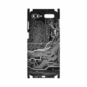 MAHOOT Black-Printed-Circuit-Board-FullSkin Cover Sticker for Samsung Galaxy Z Flip
