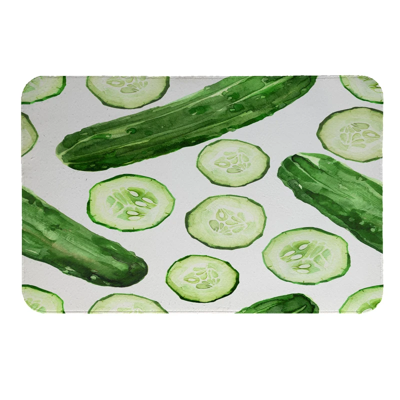  پادری طرح خیار کد 5147 سایز 60 × 40 سانتی‌متر