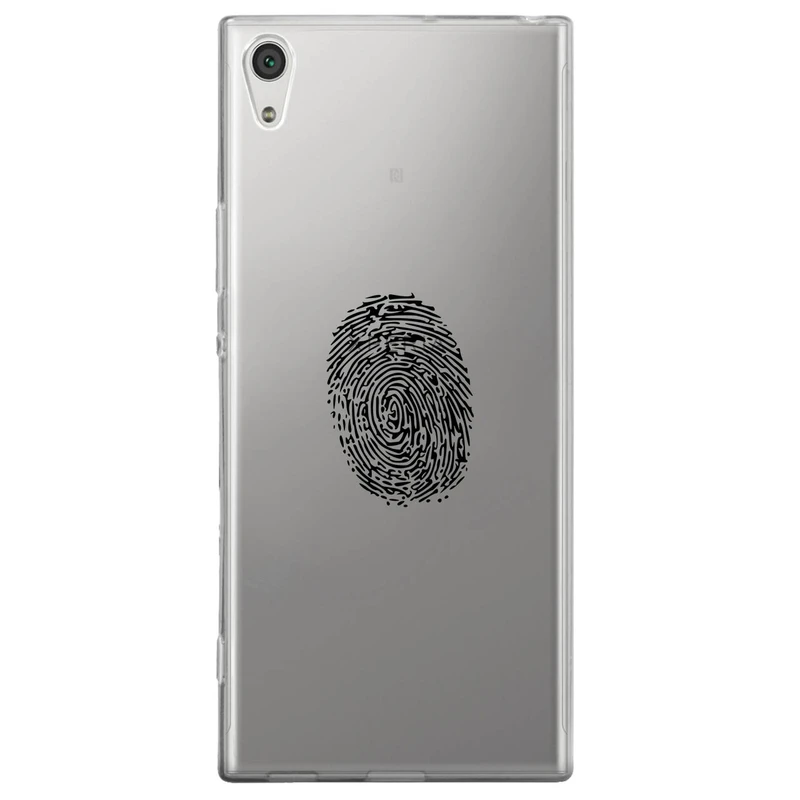 کاور مگافون طرح اثر انگشت مدل C62-B مناسب برای گوشی موبایل سونی Xperia XA1 Ultra