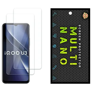 Multi Nano X-S2N Screen Protector For Vivo iQOO U3 Pack of 2