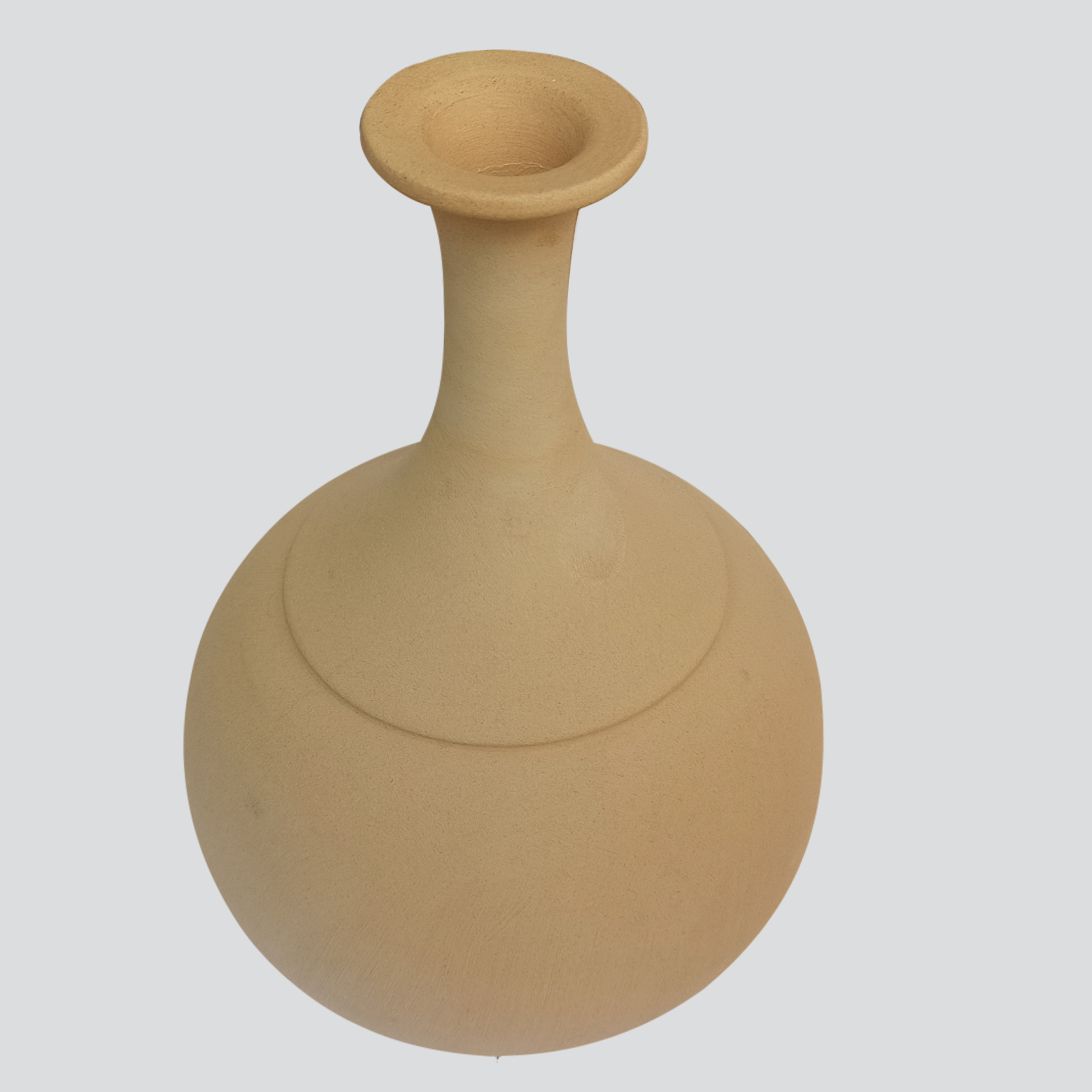 گلدان سفالی مدل کروی کلاسیک کد VVP-1P1 