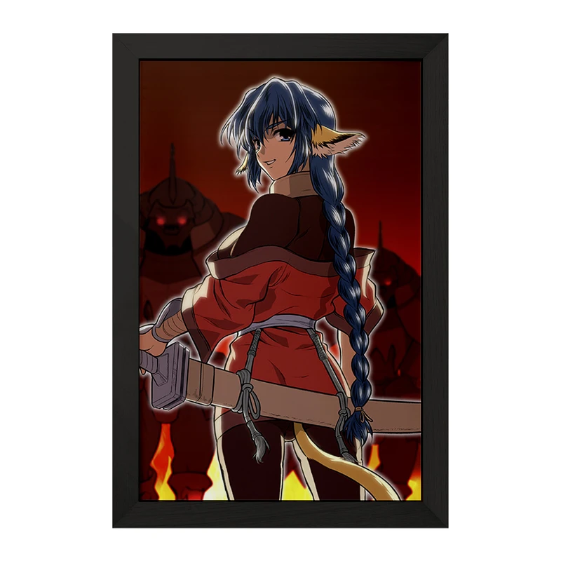 تابلو خندالو مدل بازی Utawarerumono کد 35385