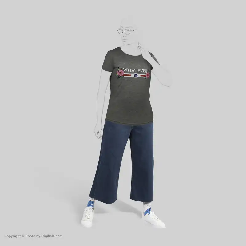 تی شرت ورزشی زنانه بی فور ران مدل 210322-94