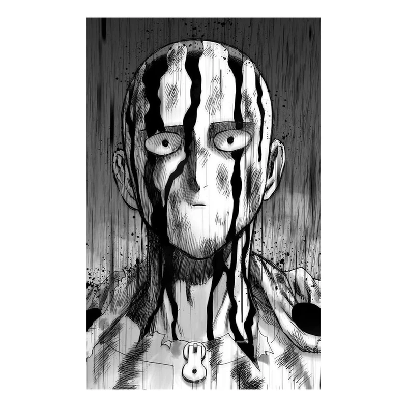 استیکر لپ تاپ و موبایل مدل انیمه طرح مرد تک مشتی سایتاما One Punch Man کد 1339