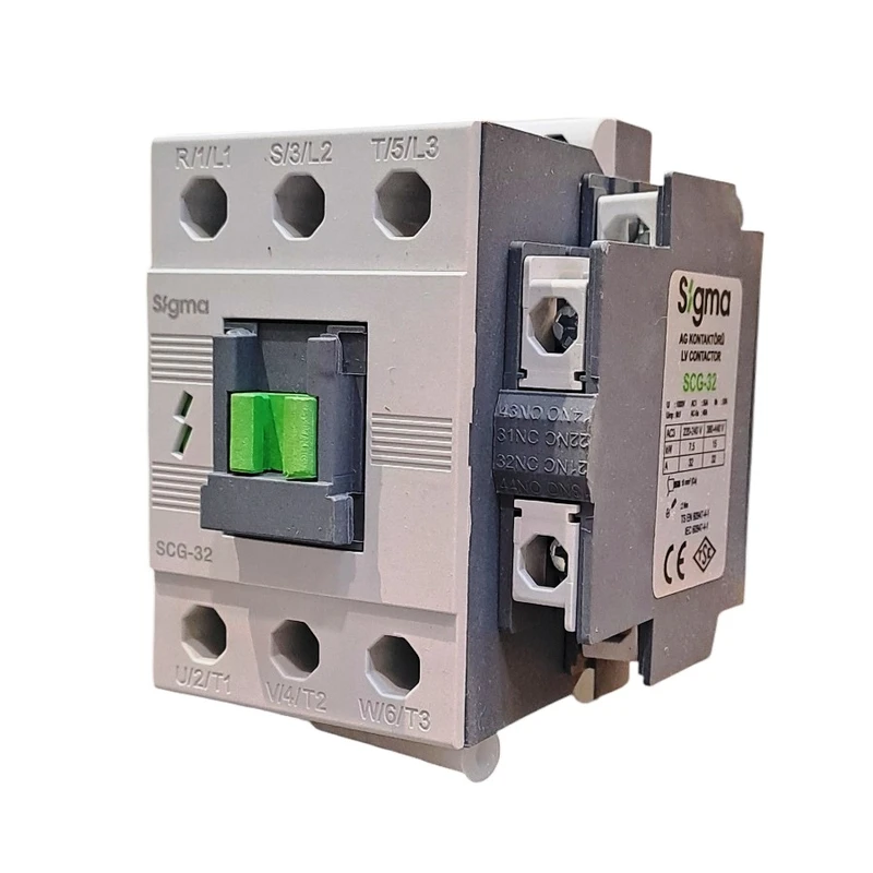 کنتاکتور 32 آمپر سه فاز سیگما کد SCG-32