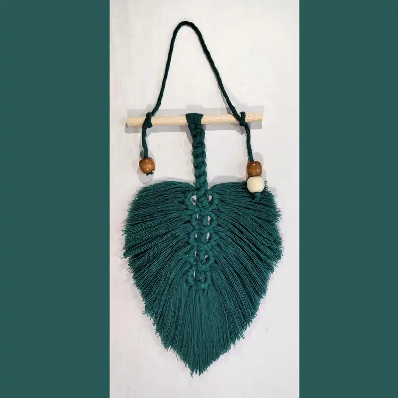 آویز بافتنی مدل مکرومه  MacHang480