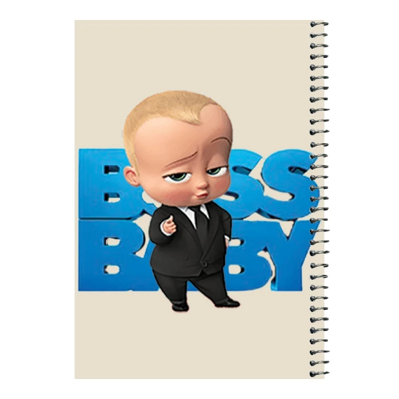 دفتر مشق 80 برگ اس جی مدل بچه رئیس کد ۱    