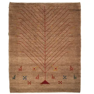 گبه دستبافت یک و نیم متری نرمین کسا کد NKP.N 135