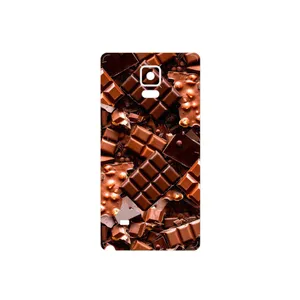 MAHOOT Chocolate Cover Sticker for Samsung Galaxy Note 4