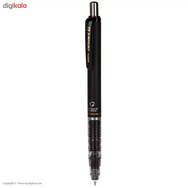 مداد نوکی 0.5 میلی متری زبرا مدل Delguard به همراه نوک 0.5 میلی متری