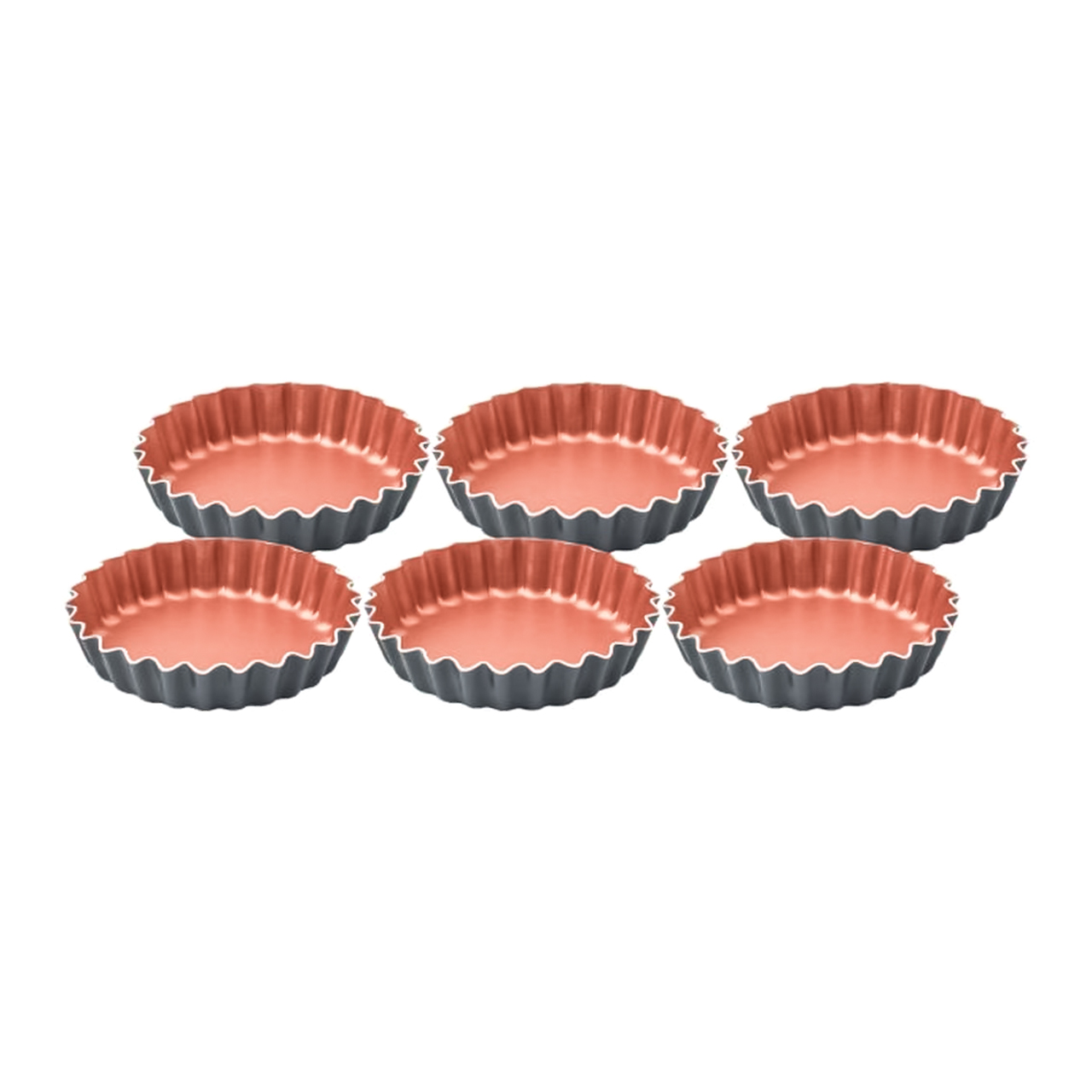 قالب شیرینی ترامونتینا مدل TART کد 27899061 بسته 6 عددی قالب شیرینی ترامونتینا مدل TART کد 27899061 بسته 6 عددی
