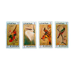 تمبر یادگاری مدل پرنده کد BRD-249 مجموعه 4 عددی