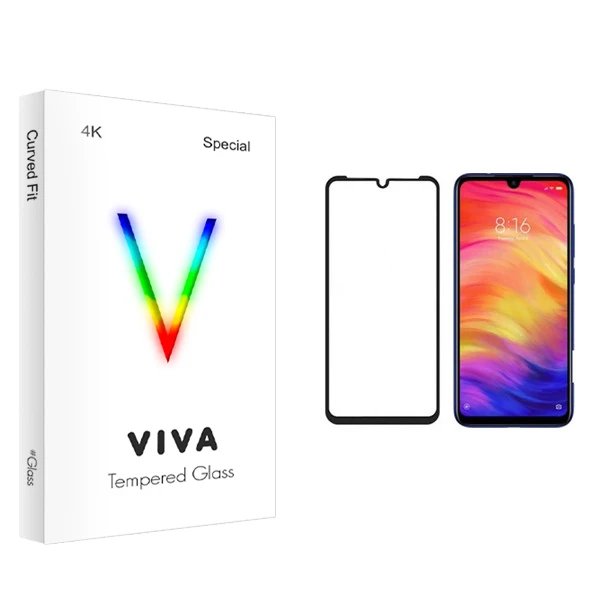 محافظ صفحه نمایش ویوا مدل 4K مناسب برای گوشی موبایل شیائومی Redmi Note 7
