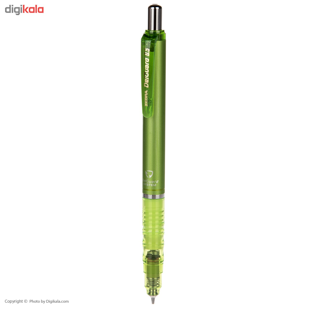 مداد نوکی 0.5 میلی متری زبرا مدل Delguard به همراه نوک 0.5 میلی متری