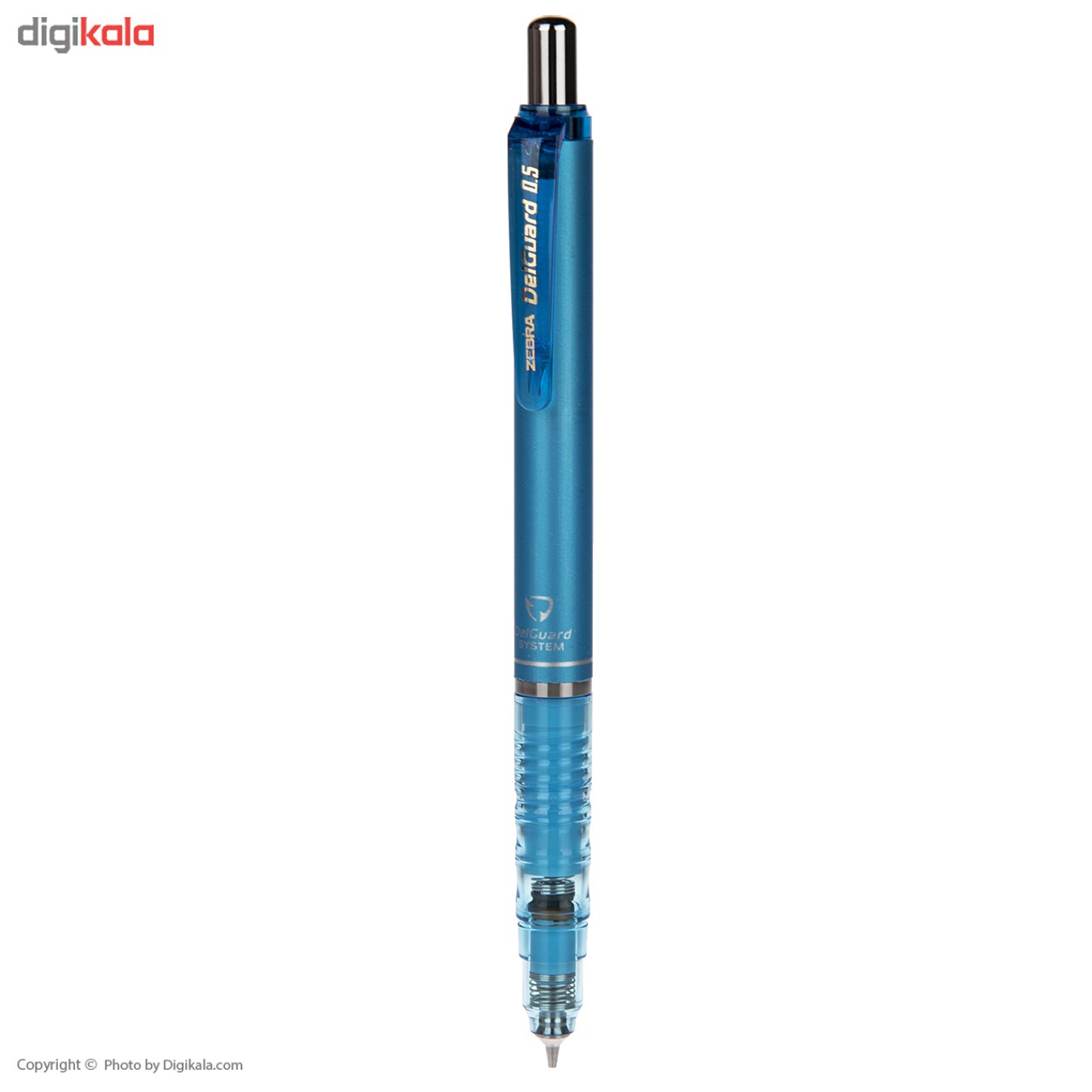 مداد نوکی 0.5 میلی متری زبرا مدل Delguard به همراه نوک 0.5 میلی متری