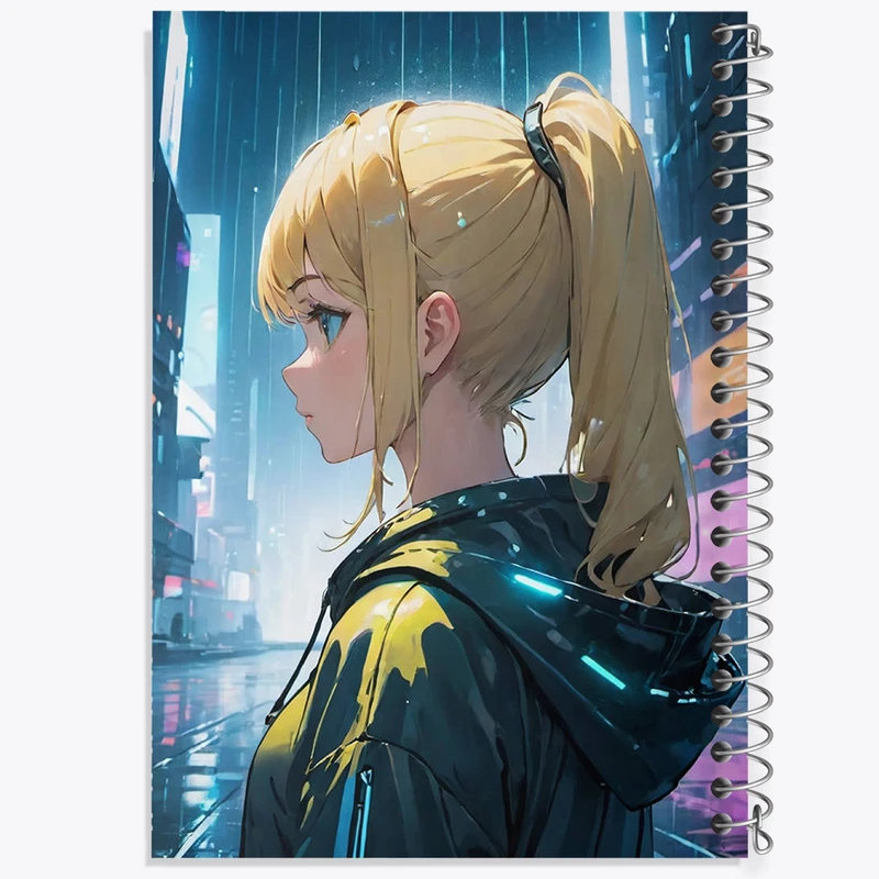 دفتر ژورنال نویسی 50 برگ خندالو مدل نقطه ای طرح دخترانه کد N1925