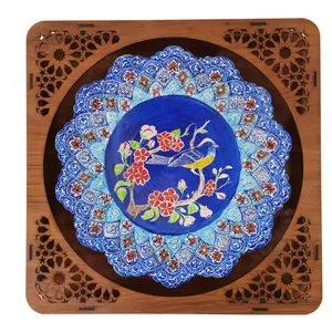 تابلو میناکاری مسی مدل گل کد 3535 R