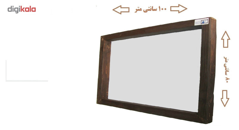 تخته وایت برد آسا برد مدل راش سایز 80x 100 سانتی متر تخته وایت برد آسا برد مدل راش سایز 80x 100 سانتی متر