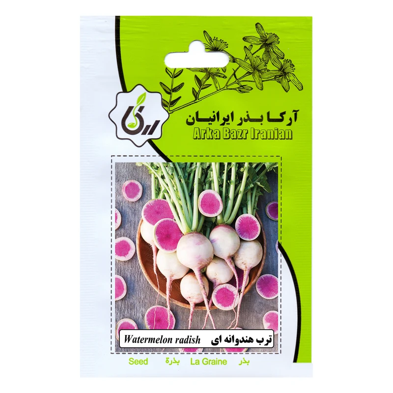 بذر ترب هندوانه ای آرکا بذر ایرانیان کد ARK-205