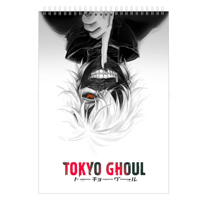 دفتر یادداشت بادکنک آبی طرح انیمه مدل Tokyo Ghoul1