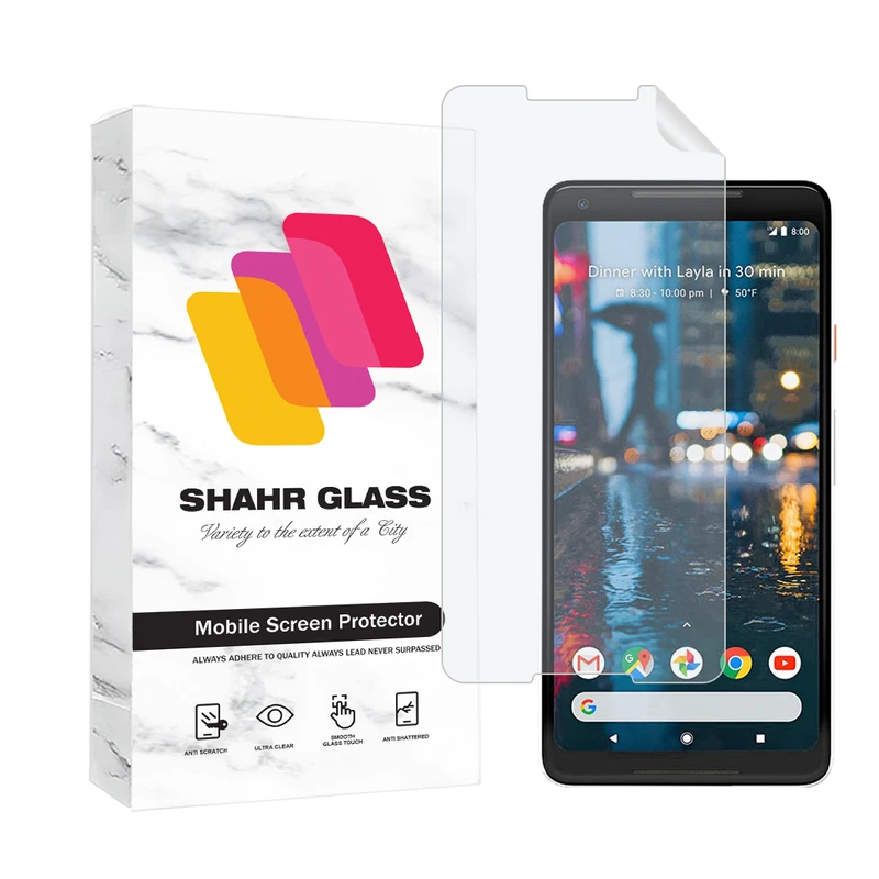 محافظ صفحه نمایش شهر گلس مدل MTNANFSH مناسب برای گوشی موبایل گوگل Pixel 2XL