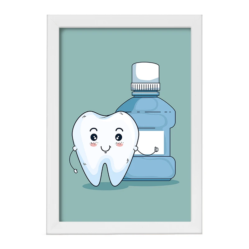 تابلو خندالو مدل دندان و دندان پزشکی کودکانه کد F9818