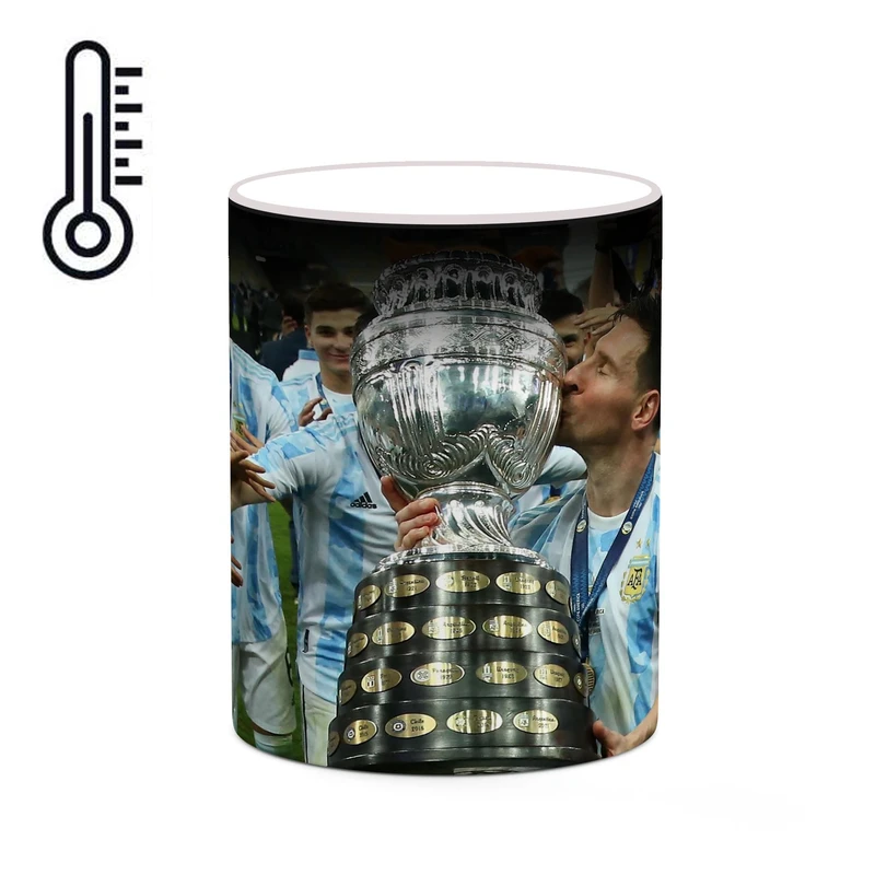 ماگ حرارتی کاکتی طرح Leo Messi لئو مسی مدل mgh42568