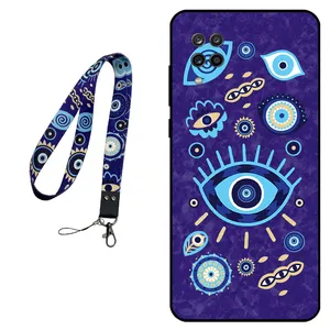 Megafone Devil Eye 0023 Cover For Samsung Galaxy A12 Mobile Neckband 